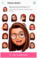 Adesivos Memoji para Android imagem de tela 2