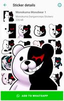 Monokuma Stickers постер