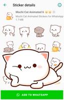 Mochi Cat Animated Stickers Screenshot 3