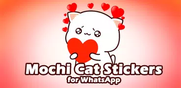 Mochi Peach Cat Stickers