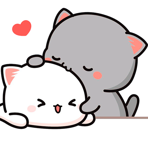 Mochi Peach Cat Stickers