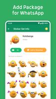 WhatsApp 和 WASticker 贴纸 海報