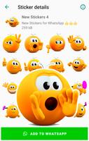 Emoji Stickers for WhatsApp اسکرین شاٹ 3