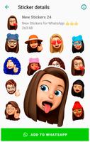 Emoji Stickers for WhatsApp 截图 1