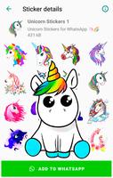 Unicorn Stickers for WhatsApp poster