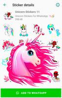 Unicorn Stickers for WhatsApp screenshot 2