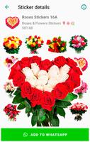 Rosas adesivos para WhatsApp imagem de tela 3