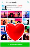 Romantiques Stickers d'amour capture d'écran 2