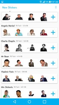聊天的新貼紙- Stickers for WhatsApp 截图 19