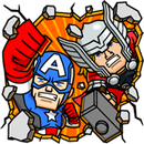 APK Stickers for Whatsapp Sticker MARVEL mini Heroes