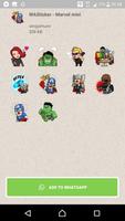 1 Schermata Stickers for Whatsapp Sticker MARVEL mini Heroes