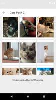 Stickers 😹 de Gatos y gatitos, WastickerApps imagem de tela 2