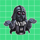 Stickers de Jedis y Siths Wast 아이콘