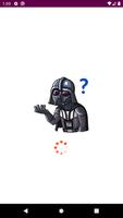 Stickers de Jedis y Siths Wast ポスター