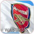 Gooners WAStickerApps Football icône