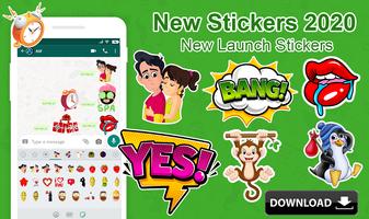 Emoji Stickers 2020 for WAStickersapp Cartaz