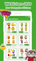 Emoji Stickers 2020 for WAStickersapp imagem de tela 1