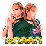 Lisa WAStickerApps BlackPink