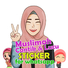 ikon Sticker Muslimah Cantik - WAStickerApps