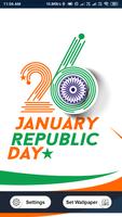 Republic Day Live wallpaper 2019 Cartaz