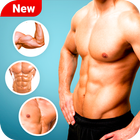 Six Pack Abs Photo Editor-icoon