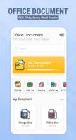 Office document - PDF, Slide, Excel, Word Reader poster