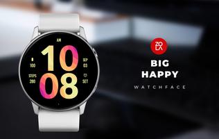 Big Happy Watch Face پوسٹر