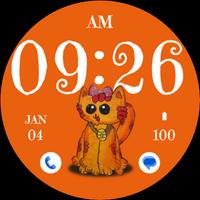 Cat Watch Face screenshot 3