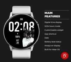 Cat Watch Face 截图 1