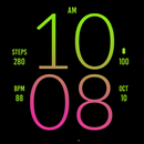 Green Pink Light Watch Face APK