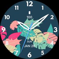 Leaf Deluxe Watch Face скриншот 3