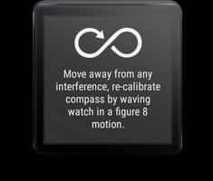 Compass For Wear OS (Android W capture d'écran 1