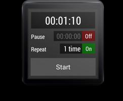 Interval Timer For Wear OS (An capture d'écran 1