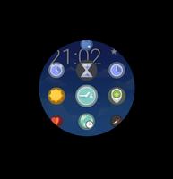 Bubble Launcher For Wear OS (A 스크린샷 1