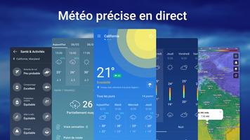 Météo précise en temps réel Affiche