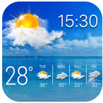 Weather forecast- Radar, Alert icon