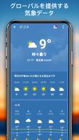 天気予報 (てんきよほう)、天気アプリ ポスター