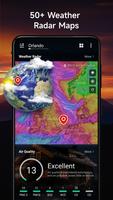 توقعات الطقس - التنبيه والقطعة تصوير الشاشة 2
