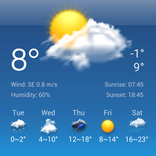 Local Weather Forecast & Clock