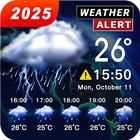 天気予報 & 気象警報 アイコン