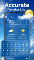 Previsão do tempo - clima app Cartaz