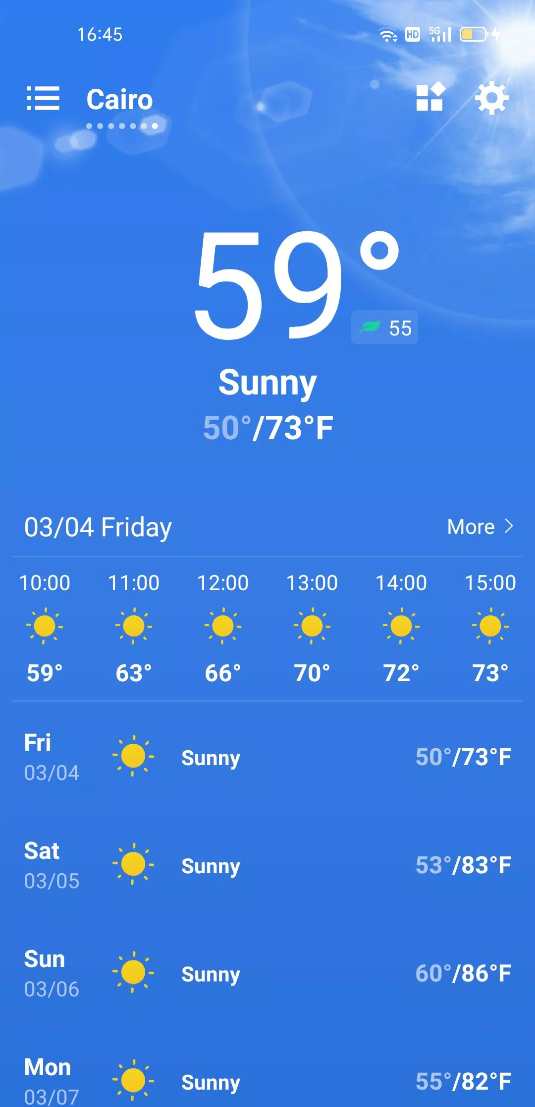 下载天气预报的安卓版本