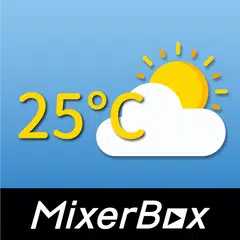 MixerBox天気：週間予報、雨天予測、熱中症、洗濯情報 APK Herunterladen