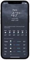 Weather iOS 15 ภาพหน้าจอ 2