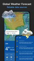Carte radar météo en direct Affiche