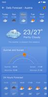 prévisions météo: widget météo capture d'écran 3