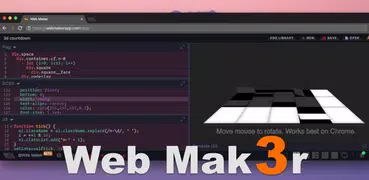webmaker - play with HTML, CSS , JSS codes