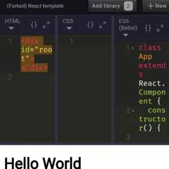 webmaker - play with HTML, CSS , JSS codes アプリダウンロード