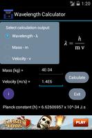 Wavelength Calculator Lite الملصق