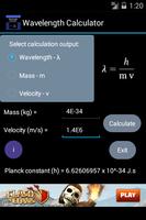 Wavelength Calculator Lite Affiche